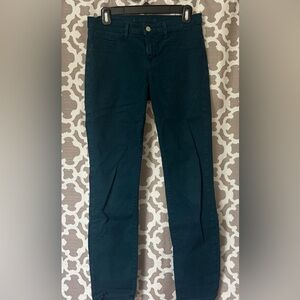 J Brand Women's Teal Skinny Jeans